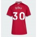 Manchester United Benjamin Sesko #30 Dámské Domácí Dres 2026-27 Krátkým Rukávem Manchester United Benjamin Sesko #30 Dámské Domácí Dres 2026-27 Krátkým Rukávem